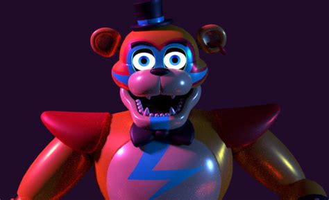 Fnaf SB Glamrock Freddy Blender download by kaijuboi54 on DeviantArt