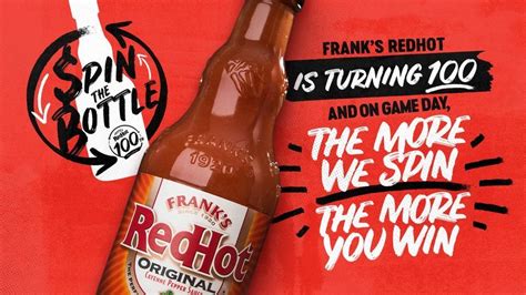 Football Themed Hot Sauce Promotions Spin The Bottle Contest