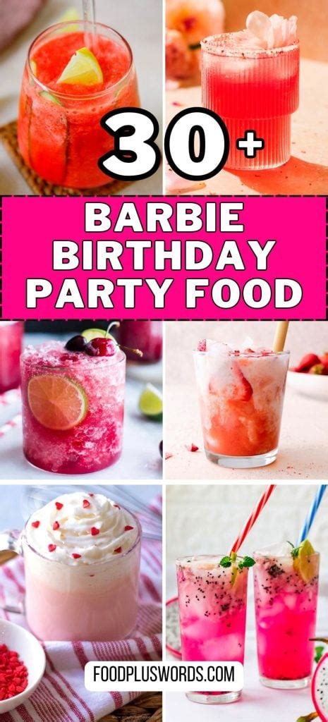 34 Barbie Food Ideas That Will Pink Up Your Life!