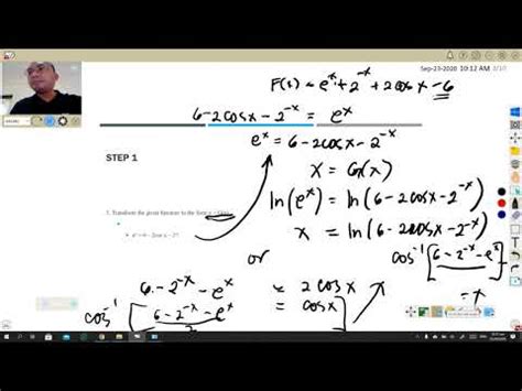 Method Of Successive Substitution YouTube