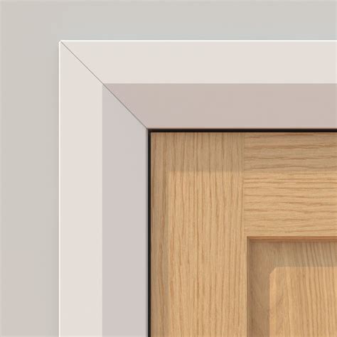 White Primed Chamfered Architrave Pack At Express Doors Direct