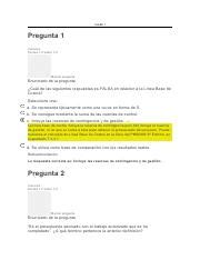 Evaluaciones Direccion De Proyectos Ii Compress Pdf CLASE 1 Pregunta