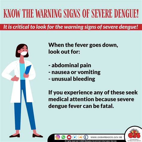 Warning Signs Of Severe Dengue