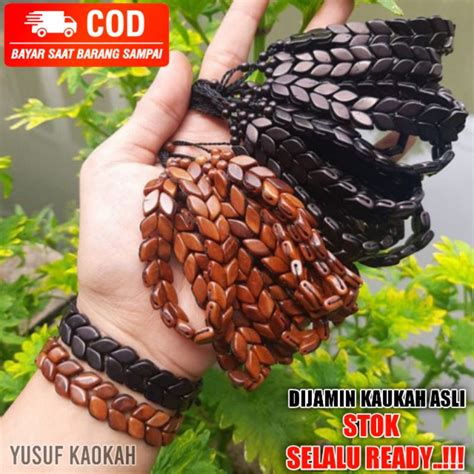 Jual Gelang Kokka Kaokah Kaukah Asli Original Motif Bunga Daun Shopee