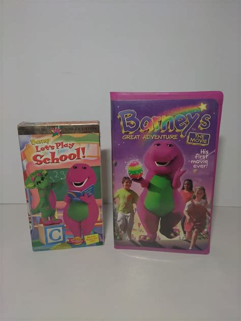 Barney Vhs Lot Of Barney Vhs Lyrick Grelly Usa Sexiz Pix