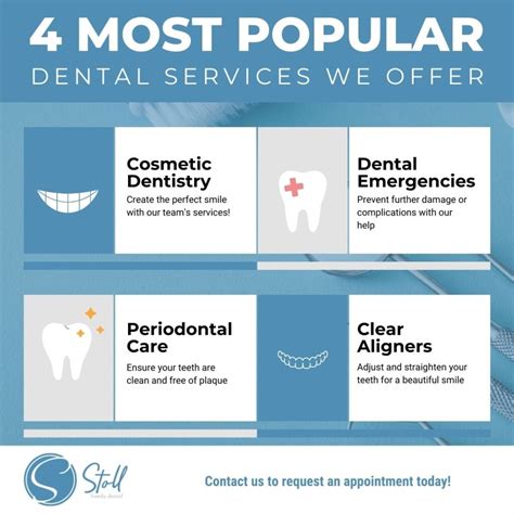 4 Most Popular Dental Services We Offer - Stoll Family Dentistry