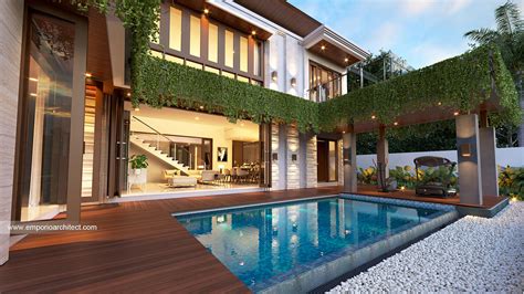 Mr Wempy Villa Bali House Floors Design Jakarta Swimming