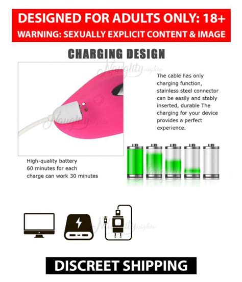 USB Rechargeable Fox Panty Vibrator With Wireless Remote Control Sex