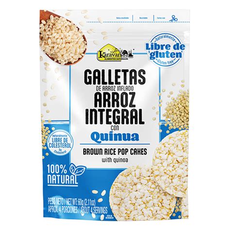 Galletas Arroz Integral Con Quinua Karavansay Gr Almacenes Jr