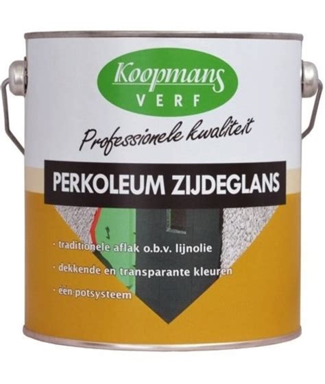 Koopmans Perkoleum Zijdeglans Dekkend Kopen SALE Tot 65 De Verfmenger