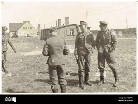 sous-officiers de la Waffen SS en Allemagne Stock Photo - Alamy