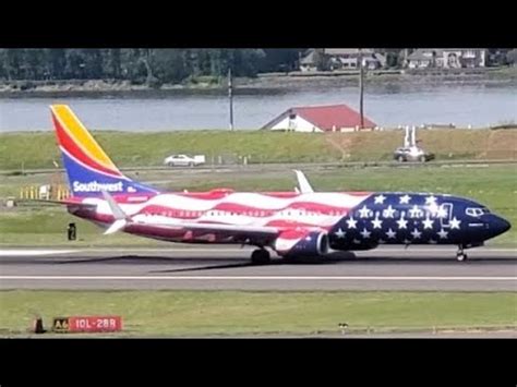 Southwest Airlines Boeing 737 8H4 N500WR Freedom One Livery Takeoff