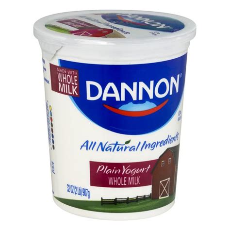 Dannon Natural Plain Yogurt | Hy-Vee Aisles Online Grocery Shopping