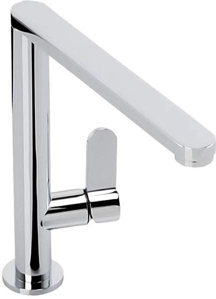 Linear Monobloc Kitchen Tap With Swivel Spout Chrome Abode Ab At1187