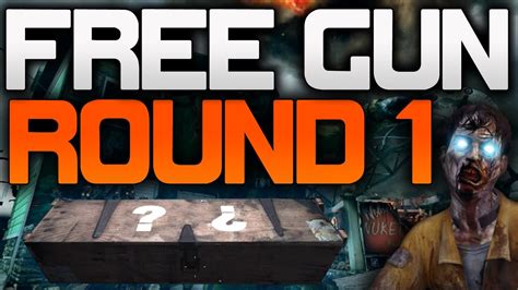 Black Ops Zombies Free Pack A Punch Gun Round Bo Zombies