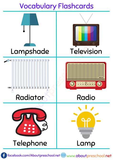 Vocabulary Flashcards-18 - About Preschool