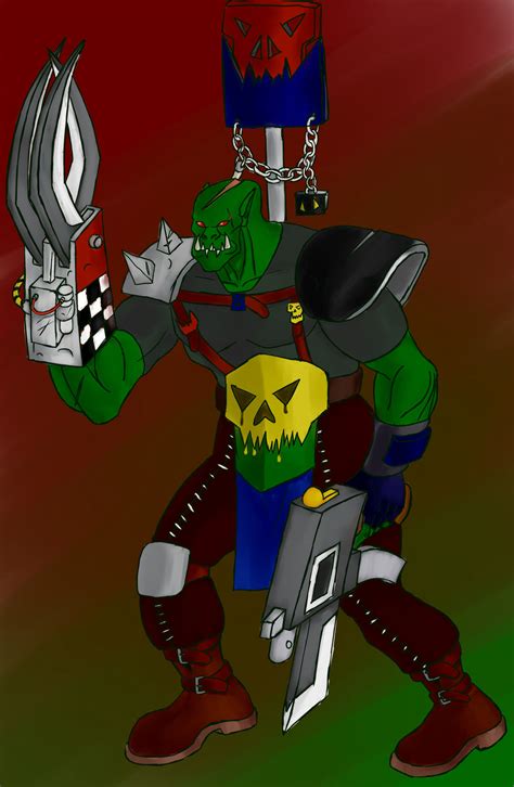 Ork Nob By Kkr682 On Deviantart