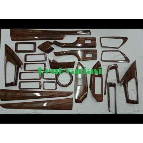 Jual PANEL WOOD KAYU All New Innova Reborn Dashboard Dan Power Window