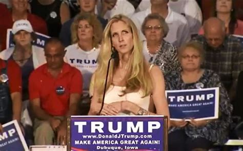 Trump Says He Doesnt Know Ann Coulter Eyes Roll At Press Conference Jim Heath Tv