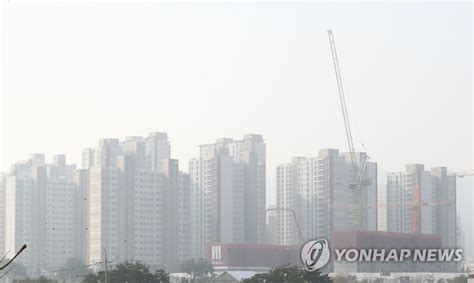 충남 서부·북부 초미세먼지 주의보 해제동남부는 유지 연합뉴스