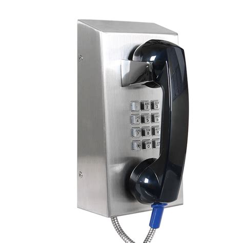 IP65 SS GSM Bank Vandal Resistant Telephone SIP2 0 Highway Emergency