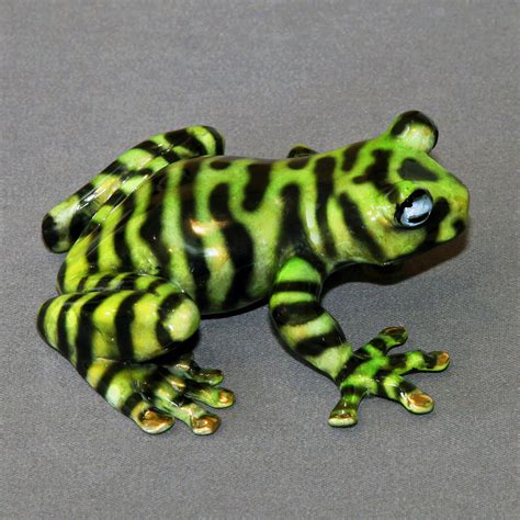 Newly discovered "TIGER FROG" replica in BRONZE / Limited Edition By Barry Stei- Art