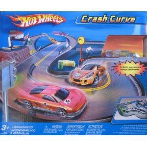 Hot Wheels Track Set Hot Wheels Crash Curve Playset W Race Car