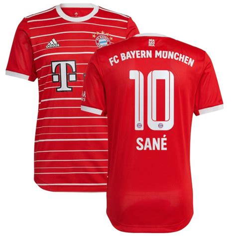 FC Bayern Munich Home Shirt 2022 23 with Sané 10 printing Jersey All