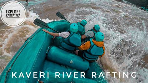 Kaveri River Rafting Dubare Elephant Camp Coorg Karnataka India