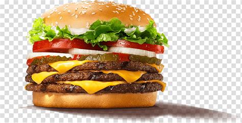 Junk Food Whopper Big King Hamburger Cheeseburger Burger King