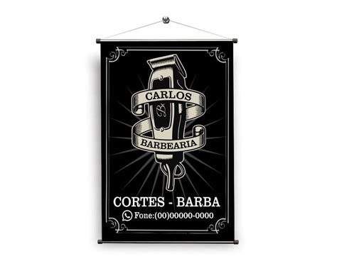 Banner Barbearia Mod 2045 KRadesivos