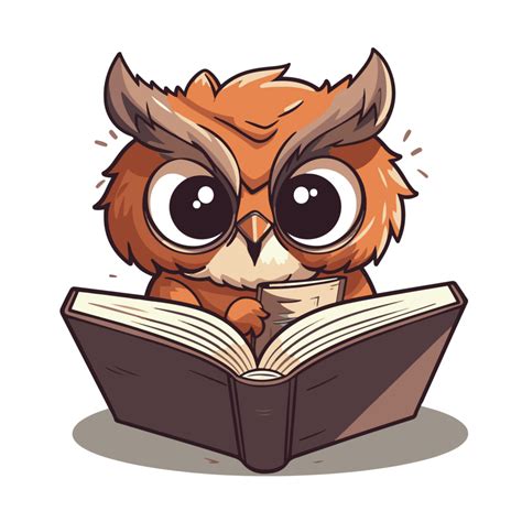 Owl Read Clip Art