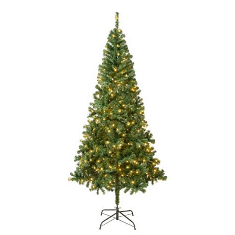 National Tree Company First Traditions Pre Lit Artificial Linden Spruce Christmas Tree Warm 7