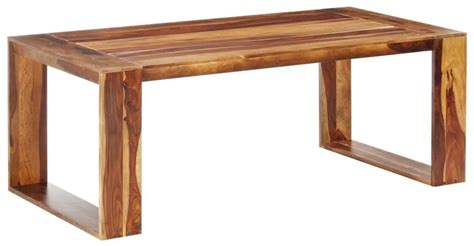 Mesa de jantar 200x100x76 cm madeira de sheesham maciça BIANO