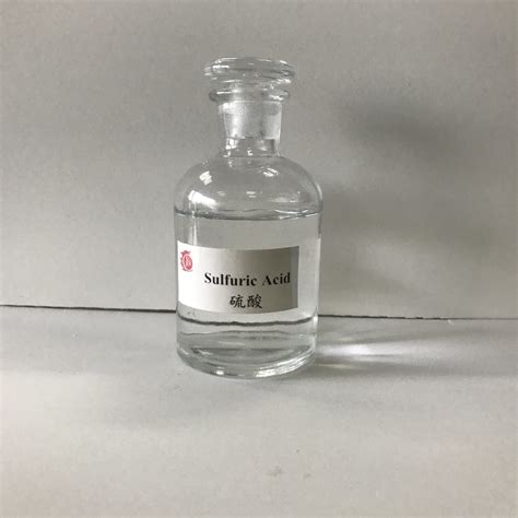 High Quality Industrial Grade Sulphuric Acid China Sulfuric Acid And