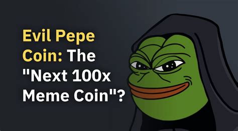 Coinovation On Binance Feed Is Evil Pepe Coin The Next Meme Coin To