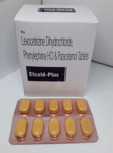 Levocetirizine Dihydrochloride Phenylephrine Hcl Paracetamol Tablets