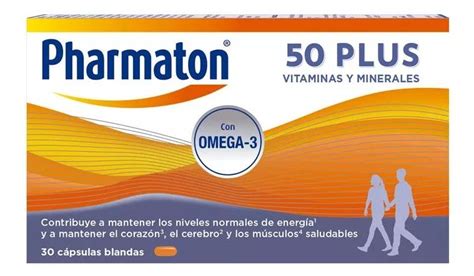 Pharmaton 50 Plus 30 Capsulas Atida