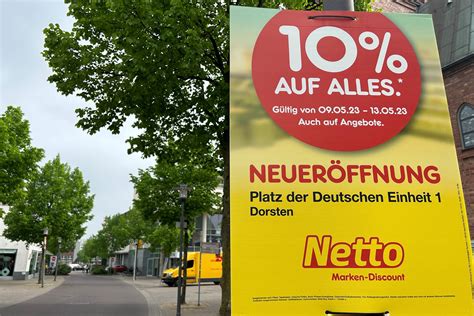 Neue Netto Filiale In Dorsten Hat Er Ffnet Rabatte Locken