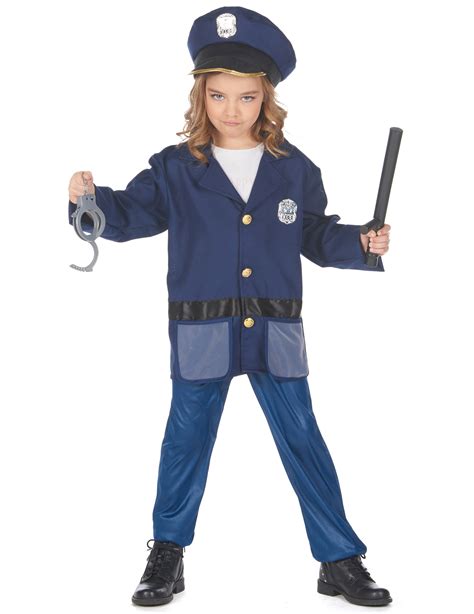 Costume Con Giacca Da Poliziotto Per Bambino Vegaooparty