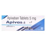 APIVAS 5 Tablet 10's : Price, Uses, Side Effects | Netmeds