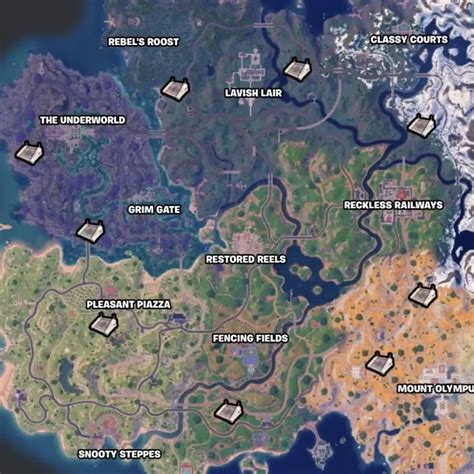 Fortnite Chapter 5 Season 2 Weapon Bunkers Locations Access And Loot