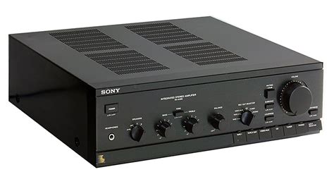 Sony Ta A Manual Stereo Integrated Amplifier Hifi Engine