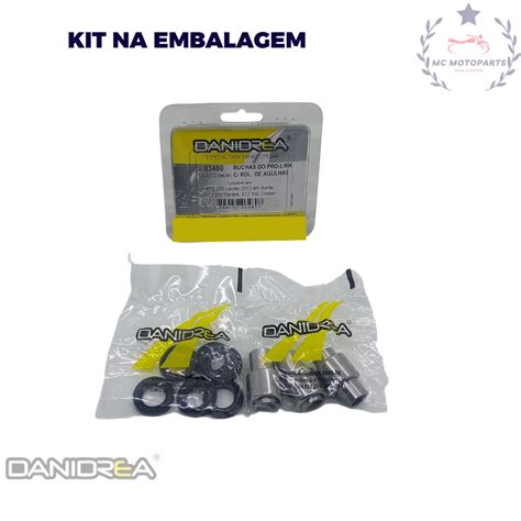 Kit Quadro Elástico Bucha Balança Lander 250 Tenere krieck