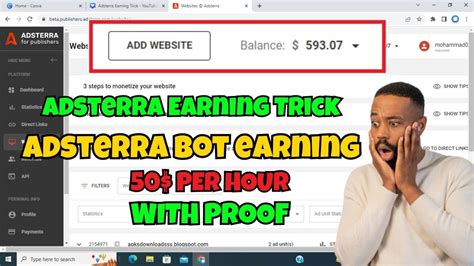 Adsterra High CPM Tricks Earn 500 Every Month With Adsterra Direct