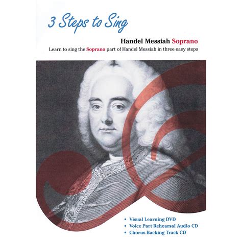 Music Sales 3 Steps to Sing Handel Messiah Soprano Composed by Georg ...