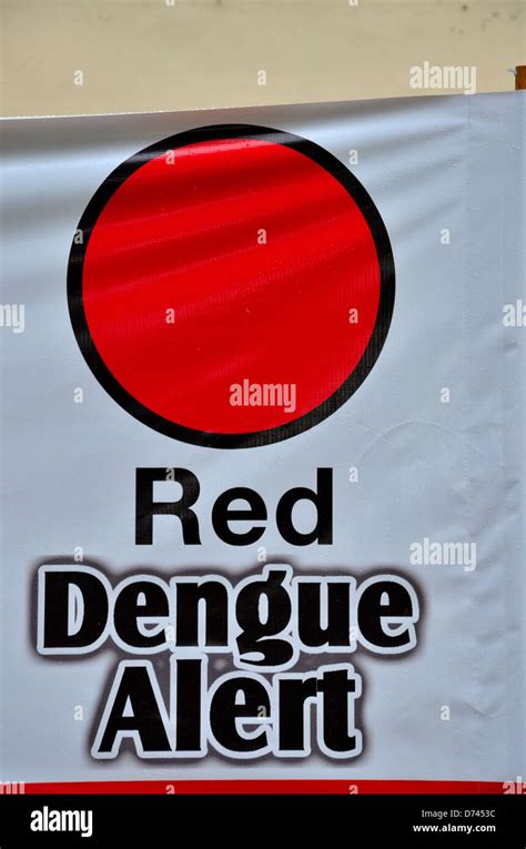 Anti dengue fever campaign poster, Singapore Stock Photo - Alamy