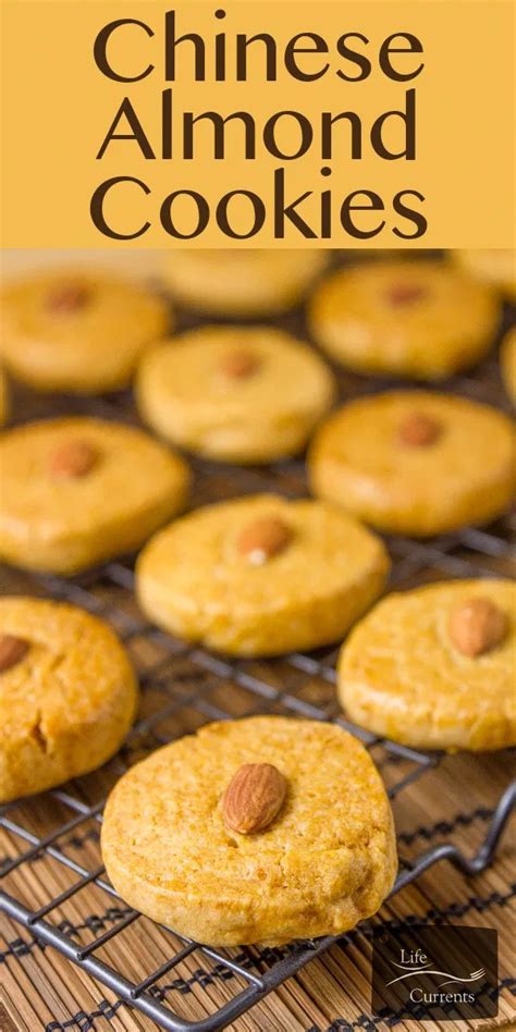 These Delicious And Traditional Chinese Almond Cookies Are Dense Sandy