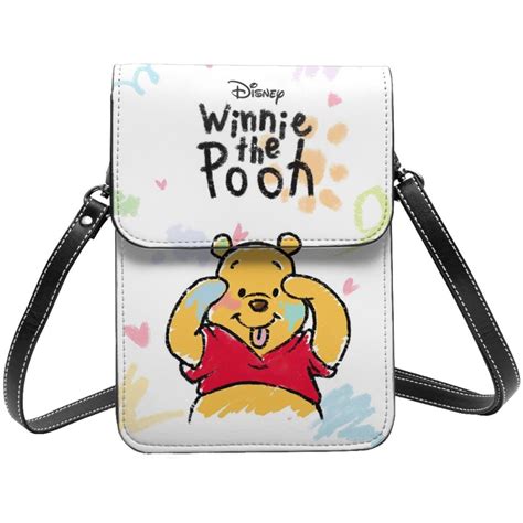 Disneys Winnie The Pooh Mujeres Bolsa De Mensajero Moda Tel Fono Hombro