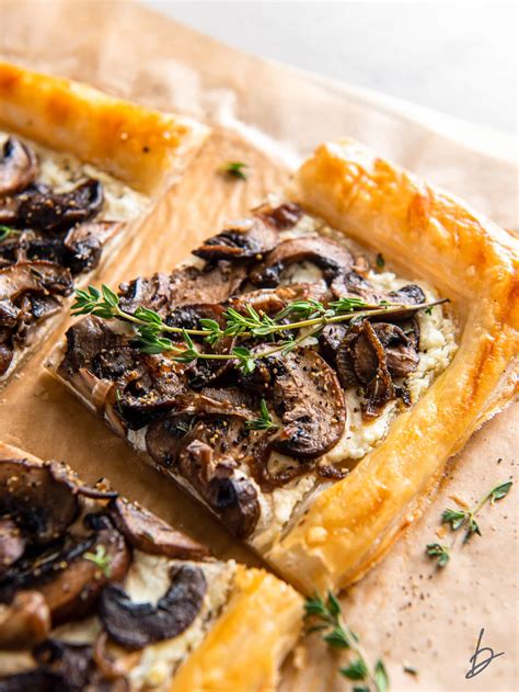 Mushroom Tart With Goat Cheese If You Give A Blonde A Kitchen